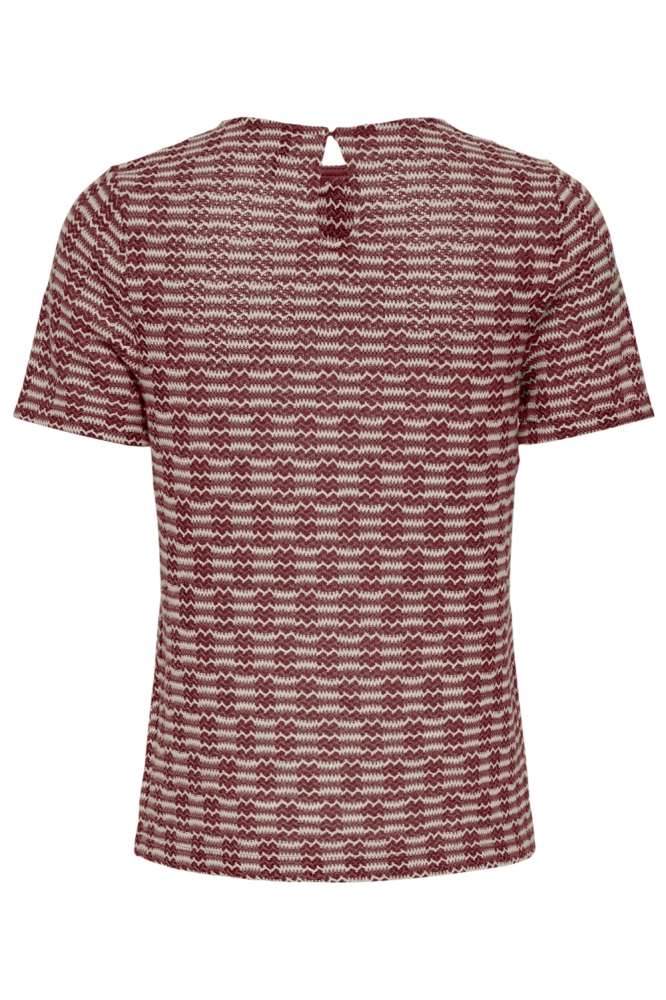 Only roze dames t-shirt | Achteraanzicht