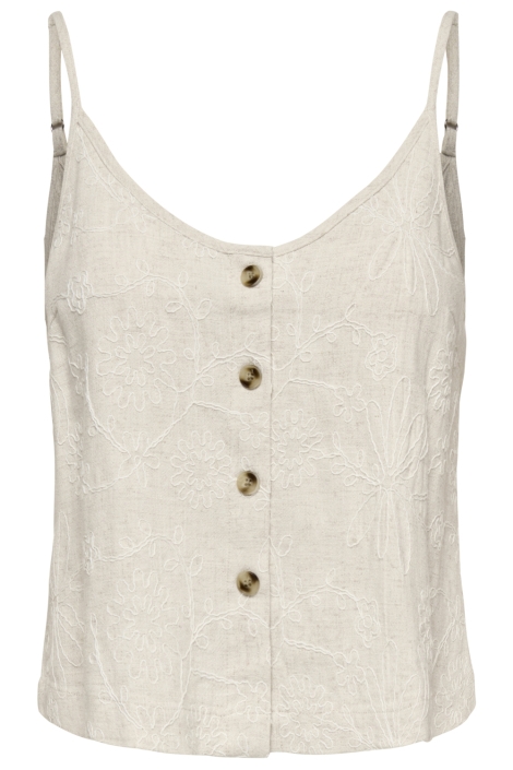 Only ecru dames top | Vooraanzicht