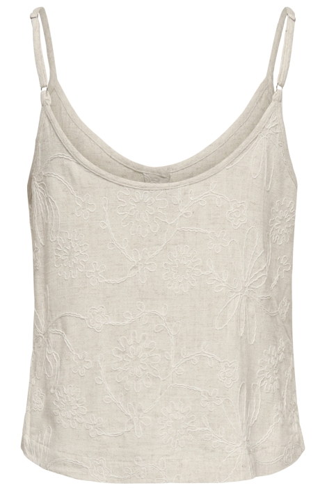 Only ecru dames top | Achteraanzicht