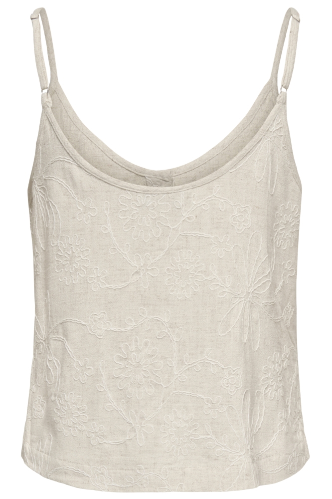 Only ecru dames top | Achteraanzicht