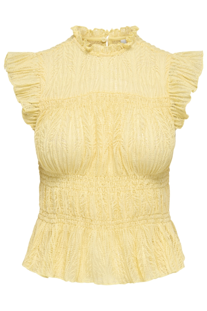 Only gele dames top | Vooraanzicht