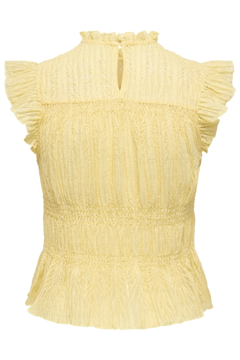 Only gele dames top | Achteraanzicht