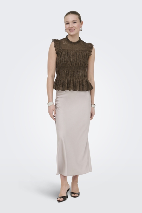 Only bruine dames top | Model