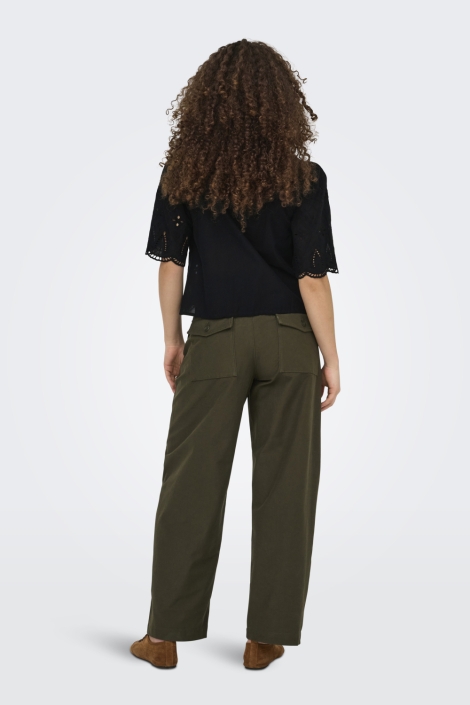 Only zwarte dames blouse | Model