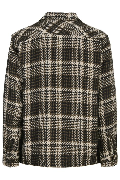 Jack & Jones zwarte heren overhemd | Achteraanzicht