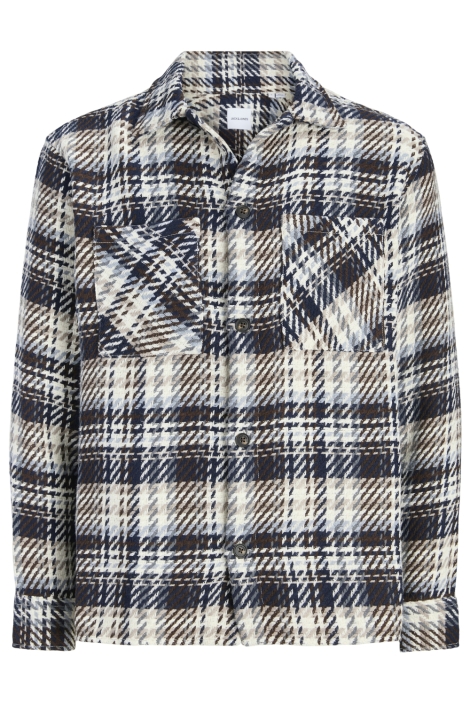 Jack & Jones blauwe heren overhemd | Vooraanzicht