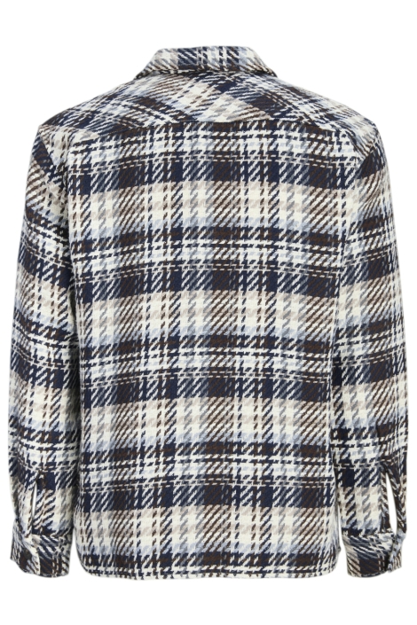 Jack & Jones blauwe heren overhemd | Achteraanzicht