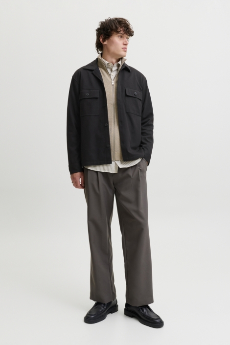 Jack & Jones zwarte heren overhemd | Model