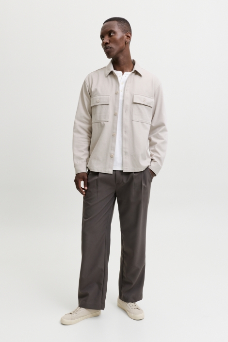 Jack & Jones beige heren overhemd | Model