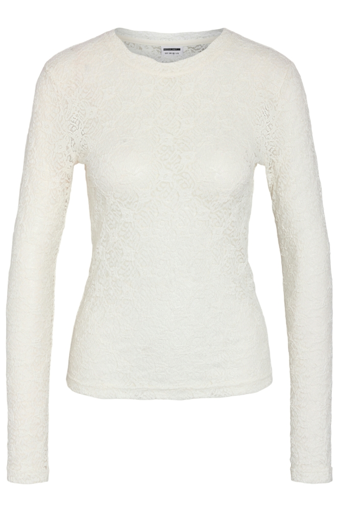 Noisy may beige dames top | Vooraanzicht