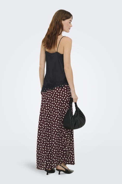 Jacqueline de Yong zwarte dames top | Model