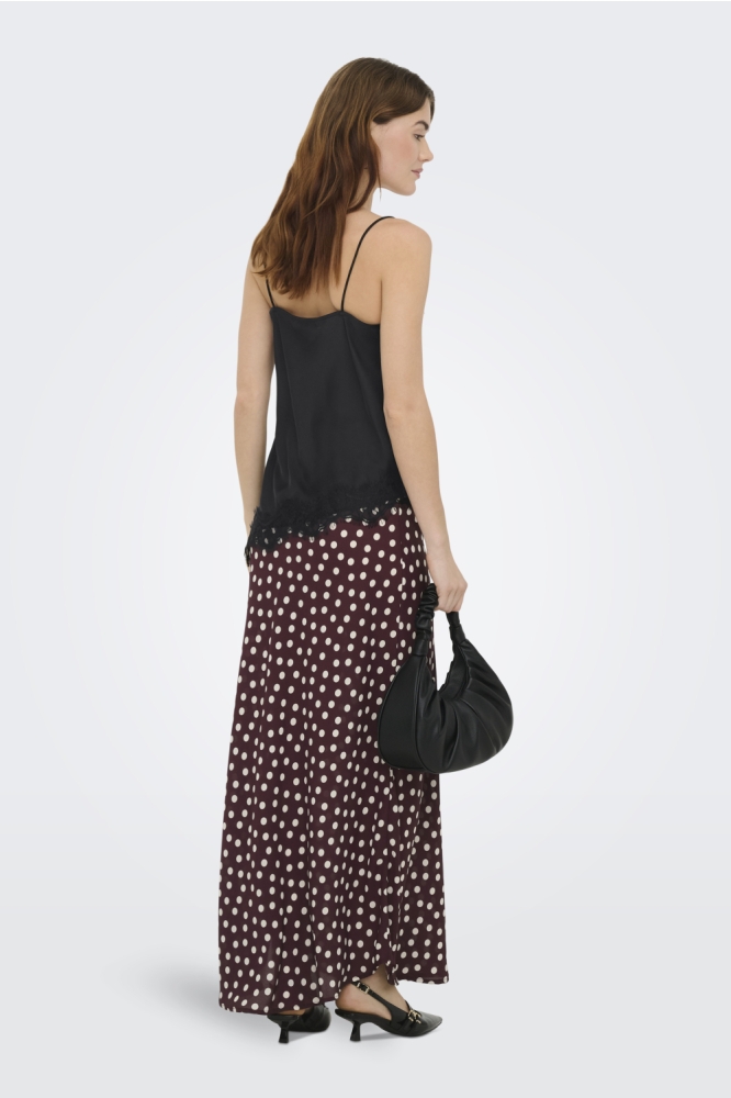 Jacqueline de Yong zwarte dames top | Model