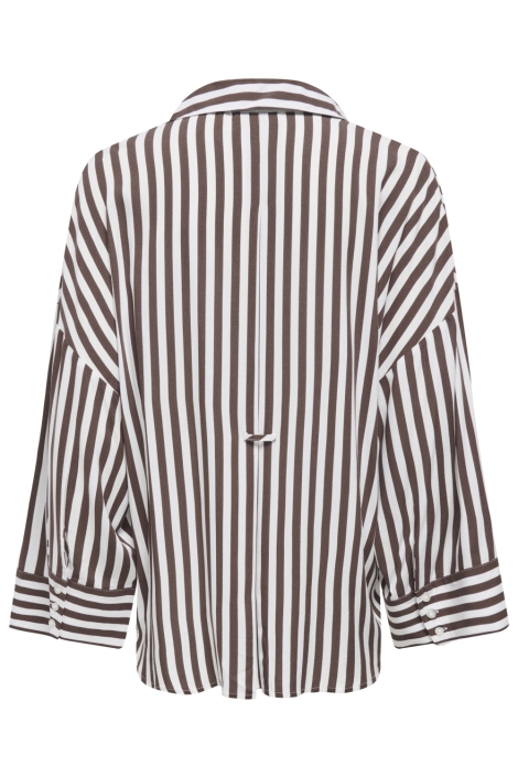Jacqueline de Yong bruine dames blouse | Achteraanzicht