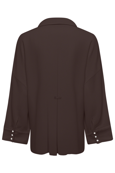Jacqueline de Yong bruine dames blouse | Achteraanzicht
