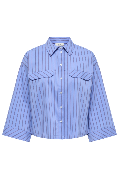 Jacqueline de Yong blauwe dames blouse | Vooraanzicht