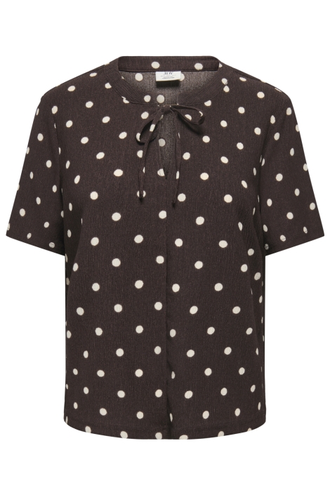 Jacqueline de Yong bruine dames blouse | Vooraanzicht