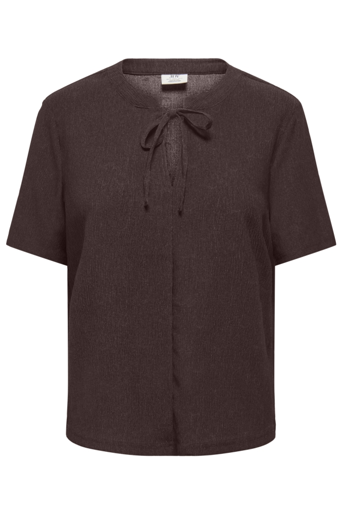 Jacqueline de Yong bruine dames blouse | Vooraanzicht