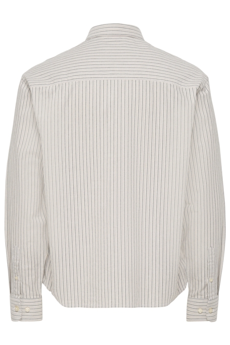 Only & Sons beige heren overhemd | Achteraanzicht