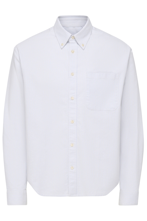 Only & Sons blauwe heren overhemd | Vooraanzicht