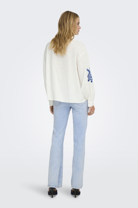 Only witte dames blouse | Model