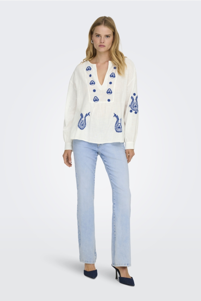 Only witte dames blouse | Model