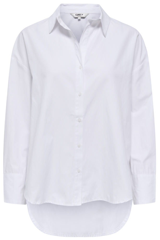 Only witte dames blouse | Vooraanzicht