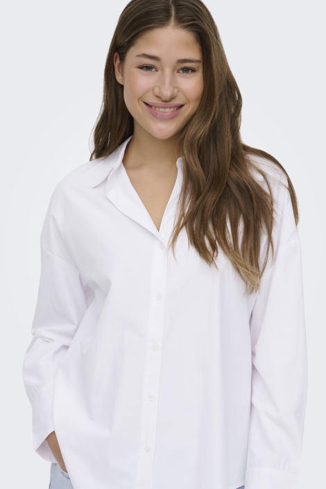 Only witte dames blouse | Close up