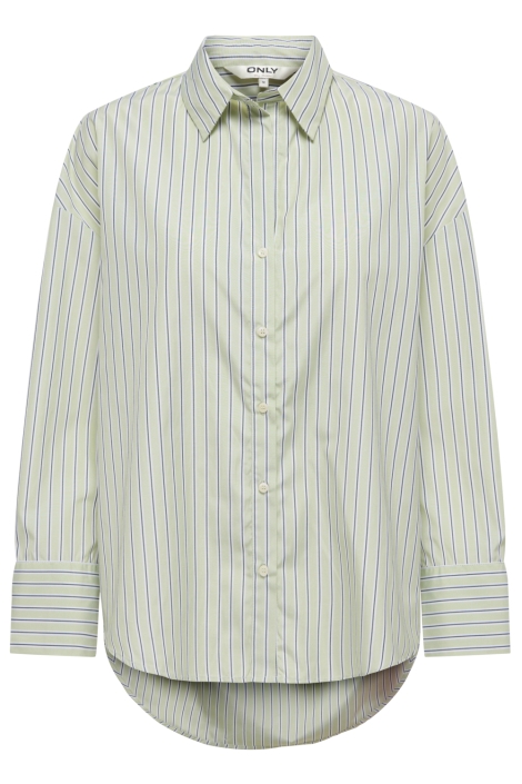 Only groene dames blouse | Vooraanzicht