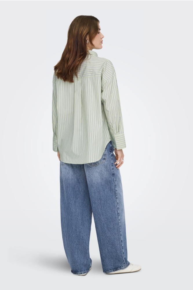 Only groene dames blouse | Model