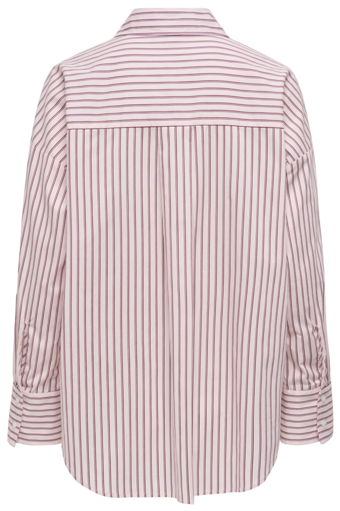 Only roze dames blouse | Achteraanzicht