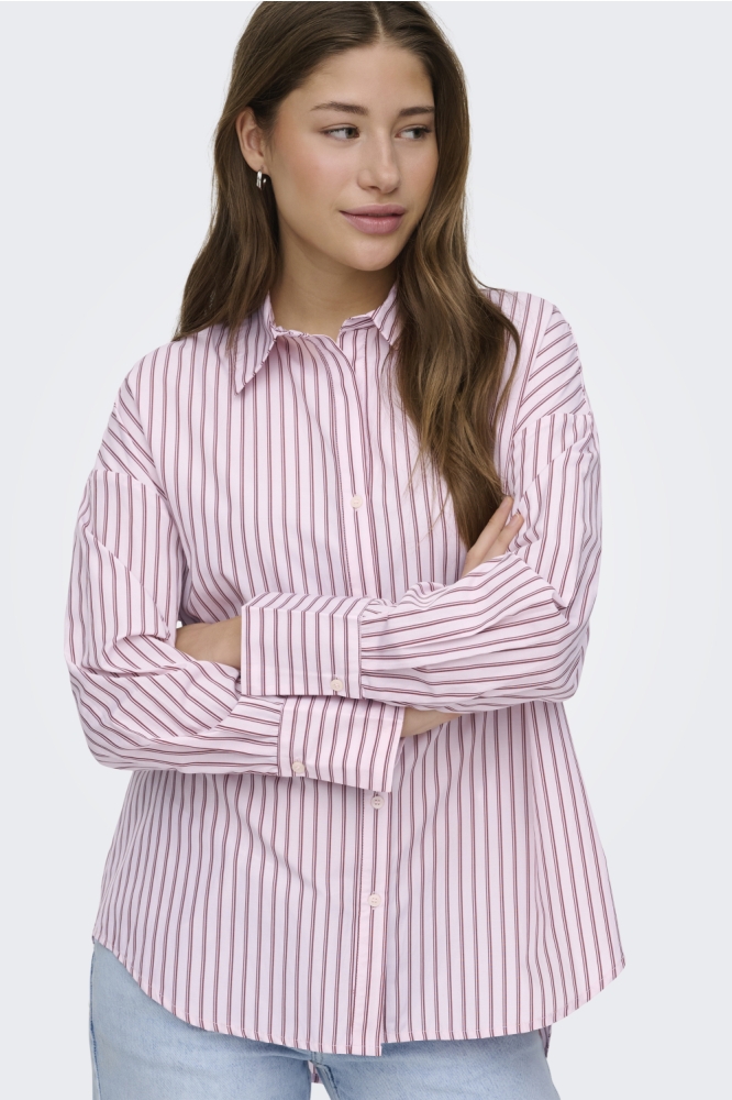 Only roze dames blouse | Model