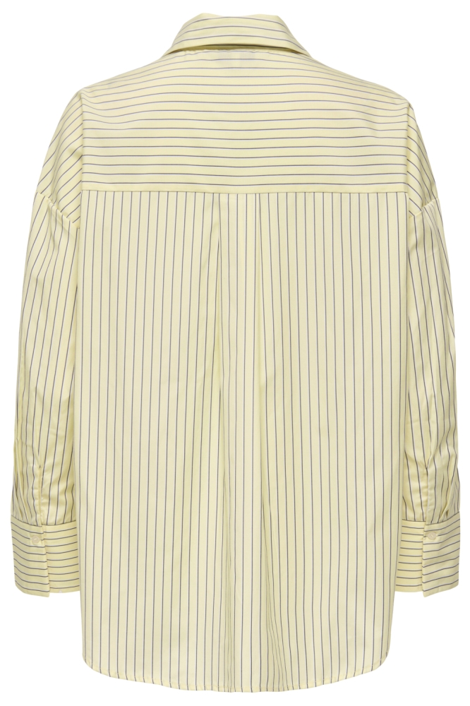 Only gele dames blouse | Achteraanzicht