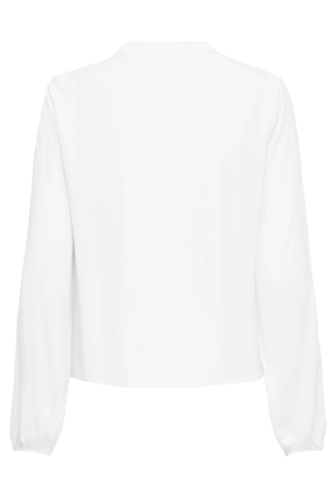 Only witte dames blouse | Achteraanzicht