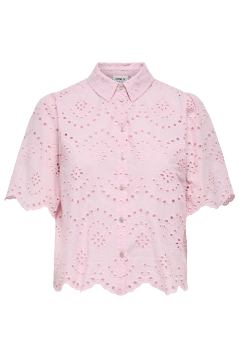 Only roze dames blouse | Vooraanzicht