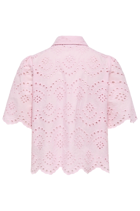 Only roze dames blouse | Achteraanzicht