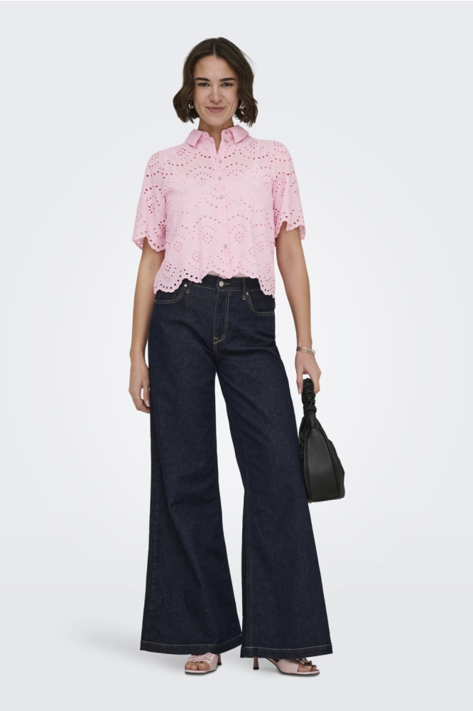 Only roze dames blouse | Model