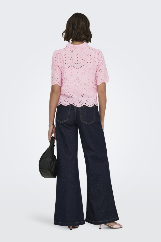 Only roze dames blouse | Model