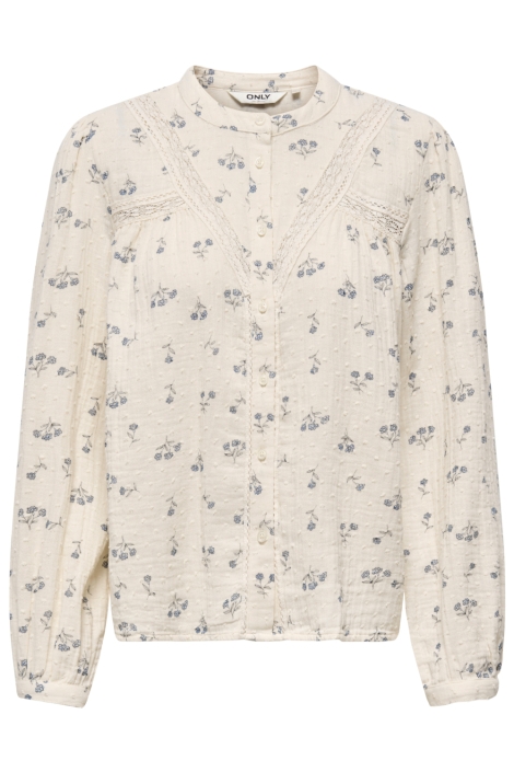 Only beige dames blouse | Vooraanzicht