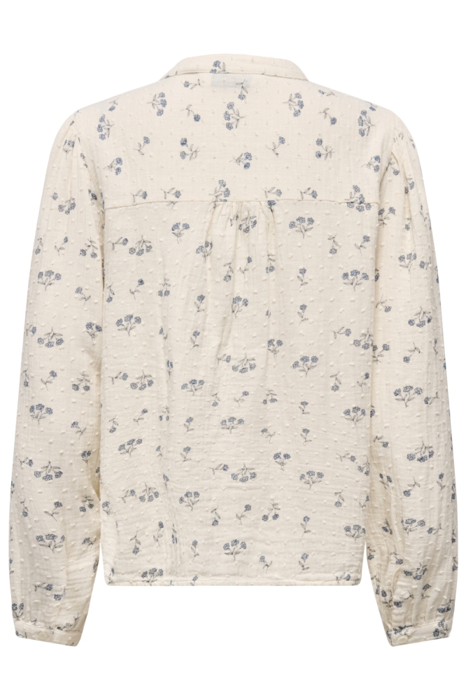 Only beige dames blouse | Achteraanzicht