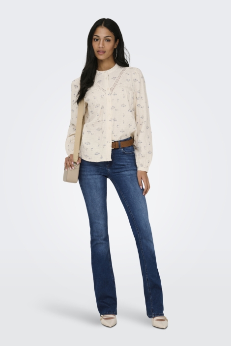 Only beige dames blouse | Model
