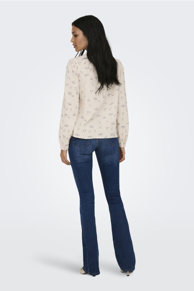 Only beige dames blouse | Model