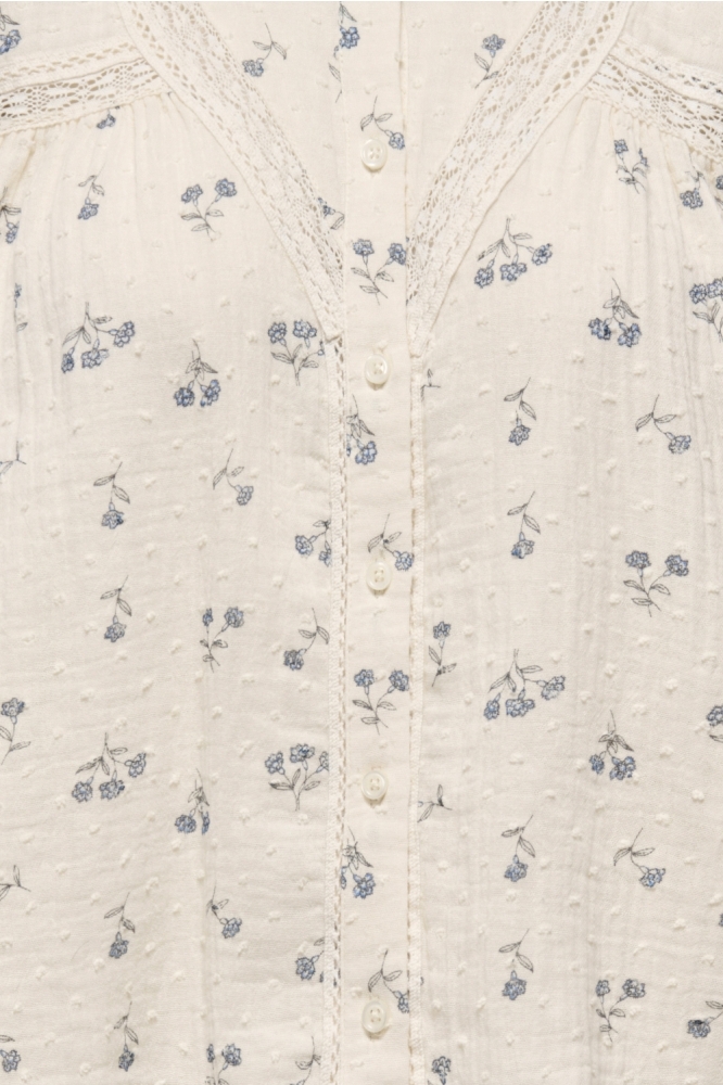 Only beige dames blouse | Kleurstaal