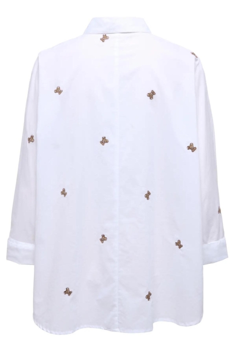 Only witte dames blouse | Achteraanzicht