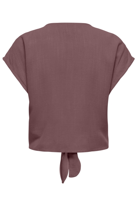 Only roze dames blouse | Achteraanzicht