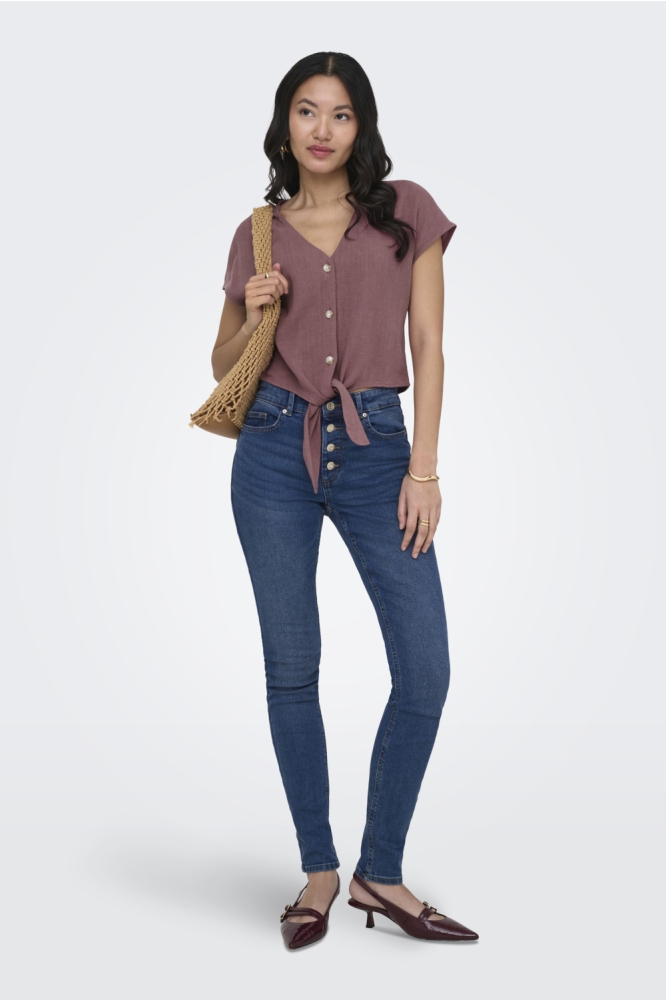 Only roze dames blouse | Model