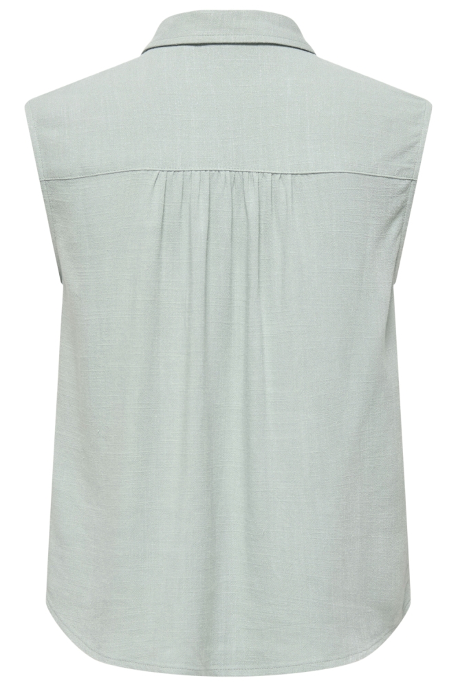 Only groene dames blouse | Achteraanzicht