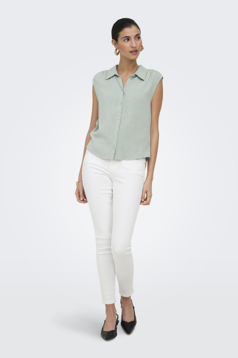 Only groene dames blouse | Model