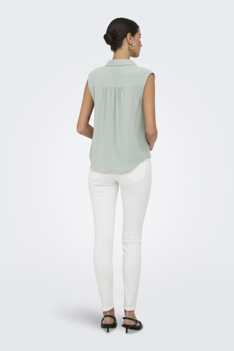 Only groene dames blouse | Model