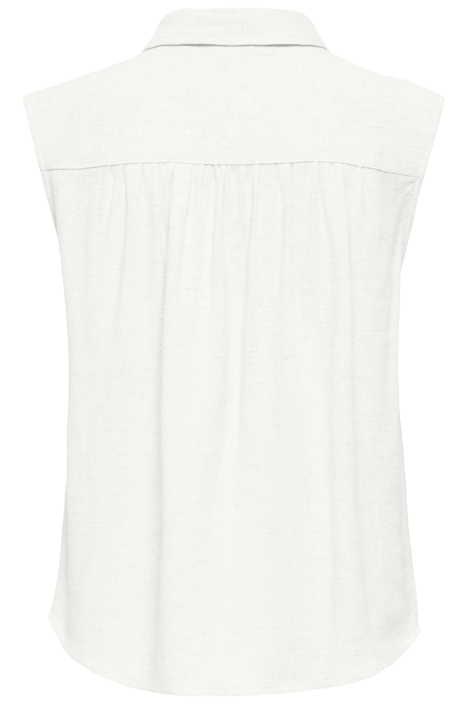 Only witte dames blouse | Achteraanzicht