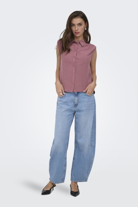 Only roze dames blouse | Model